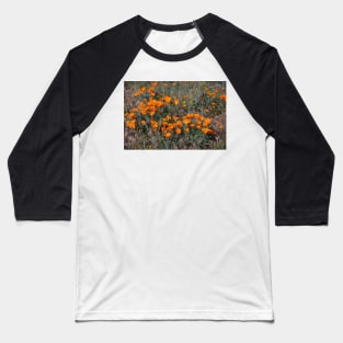 Poppies Galore Baseball T-Shirt